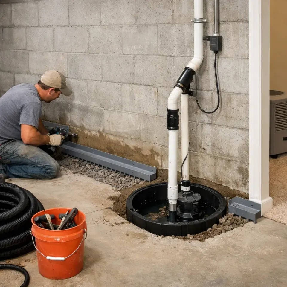 foundation repair in Marshall, VA